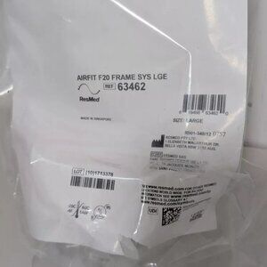 ResMed AirFit F20 Frame SYS large #63462 - Factory Sealed Package